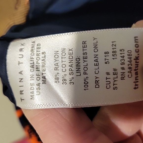 ❤️ TRINA TURK FLORAL SLEEVELESS SHELL TOP, XS - Picture 3 of 5